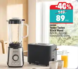 Biedronka Toster Zeegma Tostee Black Wood oferta