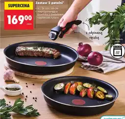 Biedronka Zestaw patelni Tefal oferta