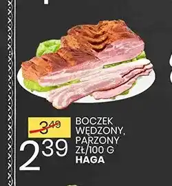 Wafelek Boczek wędzony parzony Haga oferta