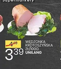 Wafelek Wędzonka krotoszyńska Unilang oferta