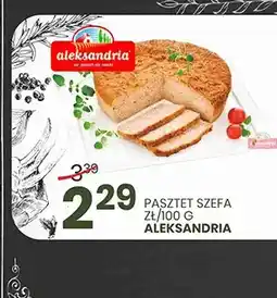 Wafelek Pasztet szefa Aleksandria oferta