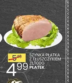Wafelek Szynka płatka z tłuszczykiem Płatek oferta