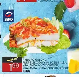 Wafelek Ryba po grecku Seko oferta