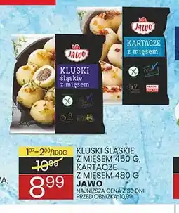 Wafelek Kluski śląskie z mięsem Jawo oferta