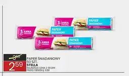 Wafelek Papier śniadaniowy Stella oferta