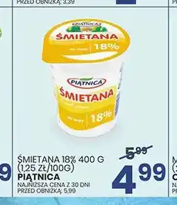 Wafelek Śmietana Piątnica 18% oferta
