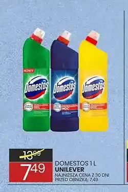 Wafelek Płyn do WC Domestos Przedłużona Moc oferta