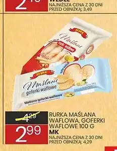 Wafelek Rurka maślana waflowa MK oferta