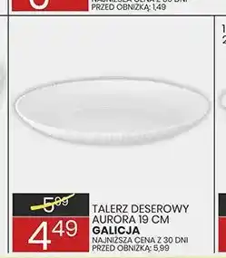 Wafelek Talerz deserowy Aurora 19 cm Galicja oferta