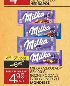 Wafelek Czekolada Milka oferta