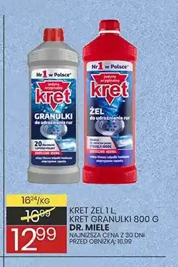 Wafelek Żel do udrożniania rur Kret oferta