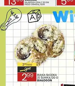 Wafelek Bułka słodka ze śliwką Białogoń oferta