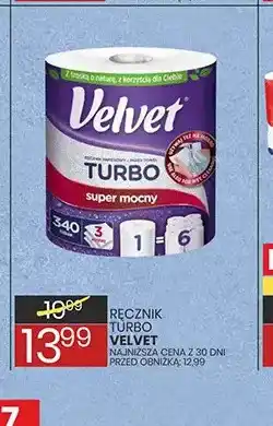 Wafelek Ręcznik papierowy Velvet Turbo oferta