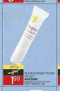 Wafelek Płatki kosmetyczne Auchan oferta