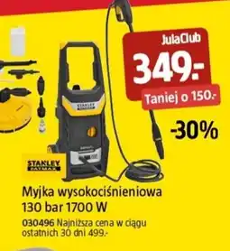 Jula Myjka wysokociśnieniowa Stanley oferta