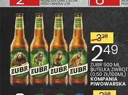 Wafelek Piwo Żubr oferta
