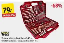 Jula Zestaw wierteł Meec Tools oferta
