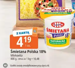 E.Leclerc Śmietana Polska Mlekovita 18% oferta