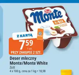 E.Leclerc Deser mleczny Monte Zott oferta