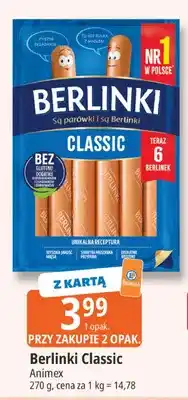 E.Leclerc Parówki Berlinki Classic oferta