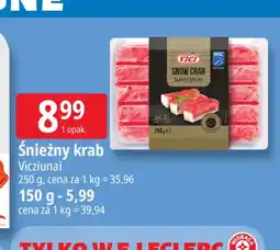 E.Leclerc Śnieżny krab Vici oferta