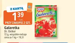 E.Leclerc Galaretka Dr. Oetker o smaku truskawkowym oferta