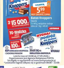 E.Leclerc Baton Knoppers 3-pak oferta