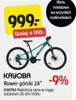 Jula Rower górski Kayoba oferta