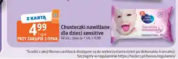E.Leclerc Chusteczki nawilżane dla dzieci Mots d'enfants Sensitive oferta