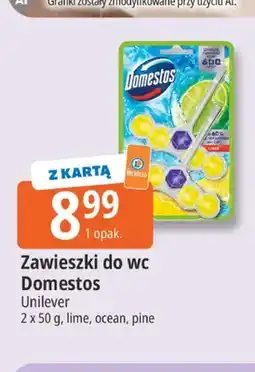 E.Leclerc Zawieszki do WC Domestos Lime 2-pak oferta