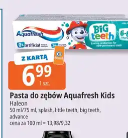 E.Leclerc Pasta do zębów Aquafresh Kids Splash oferta