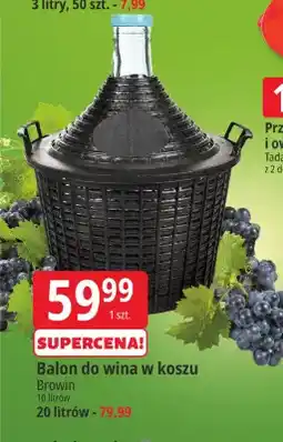 E.Leclerc Balon do wina w koszu Browin oferta