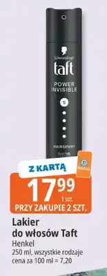 E.Leclerc Lakier do włosów Taft Power Invisible oferta