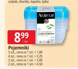 E.Leclerc Pojemniki prostokątne na żywność Ardence 5-pak oferta