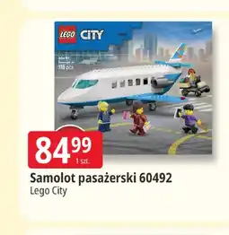 E.Leclerc Klocki Lego City Samolot pasażerski 60492 oferta