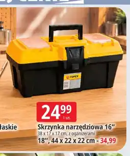 E.Leclerc Skrzynka narzędziowa Topex 16 oferta