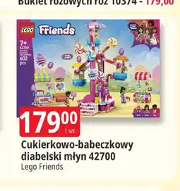 E.Leclerc Klocki Lego Friends Cukierkowo-babeczkowy diabelski młyn 42700 oferta