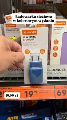 Biedronka Ładowarka sieciowa Hykker 12W oferta