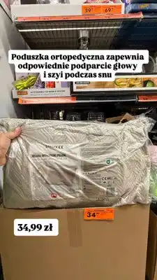 Biedronka Poduszka ortopedyczna Relaxa Smukee Home oferta