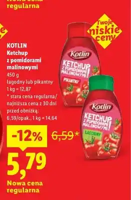 Ketchup z pomidorami malinowymi pikantny Kotlin