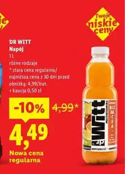 Lidl Napój Dr Witt oferta