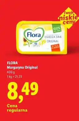 Lidl Margaryna Original Flora oferta