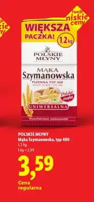 Lidl Mąka Szymanowska Polskie Młyny typ 480 oferta