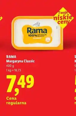 Lidl Margaryna Classic Rama oferta