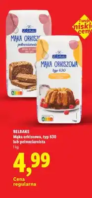 Lidl Mąka orkiszowa Belbake typ 630 oferta