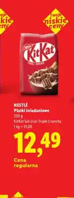 Lidl Płatki śniadaniowe KitKat Nestlé oferta
