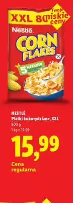 Lidl Płatki kukurydziane Nestlé XXL oferta
