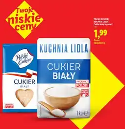 Lidl Cukier biały kryształ Polski oferta