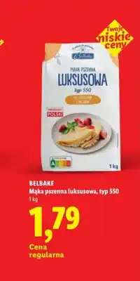 Lidl Mąka pszenna luksusowa Belbake typ 550 oferta