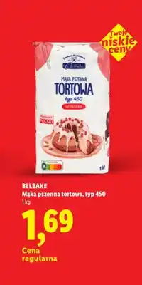 Lidl Mąka pszenna tortowa Belbake typ 450 oferta